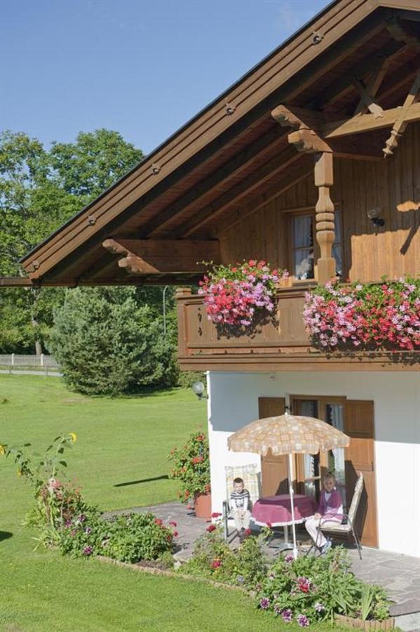 Ferienwohnung Alpenwelt Wallgau Buitenkant foto