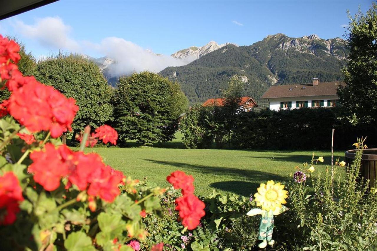 Ferienwohnung Alpenwelt Wallgau Buitenkant foto